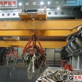 垃圾抓斗起重机 garbage grab crane