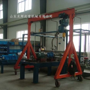 MS型-简易手推门架式起重机 MS type simple hand push gantry crane