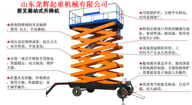 移动式升降机  Mobile lifting machine