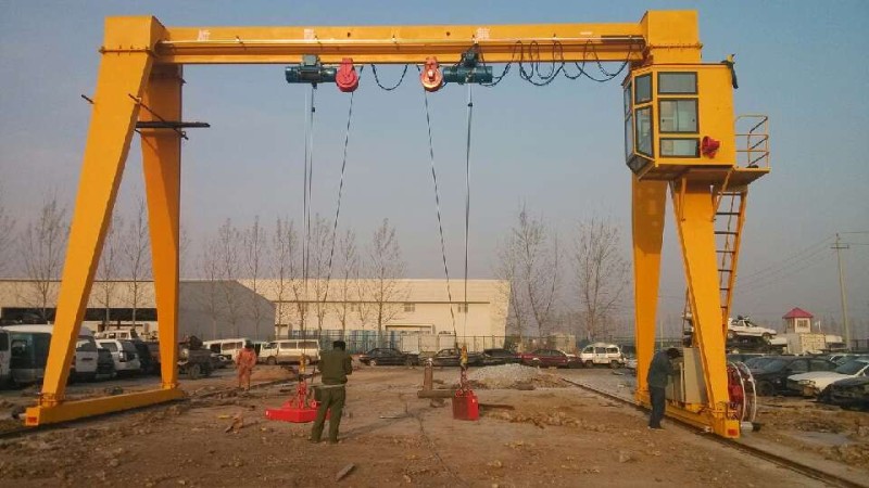 MHE型 电动葫芦单梁门式起重机 MHE type electric hoist single girder gantry crane