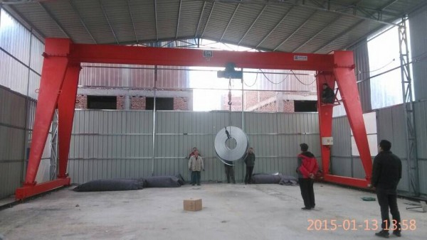 临沂5吨MH型单梁门式起重机 MH type single girder gantry crane(5t in Linyi Shandon ...