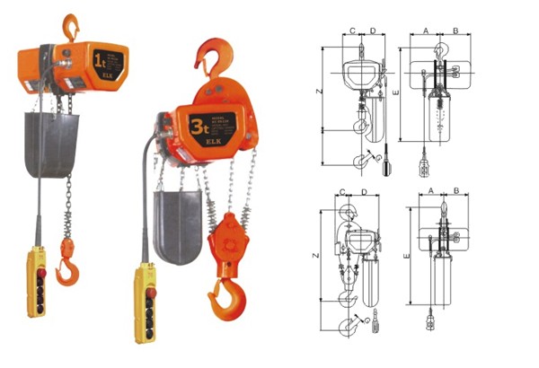 1-5T L系列挂钩式220V低电压环链葫芦 1-15T L serial hook 220V low voltage chain ho ...