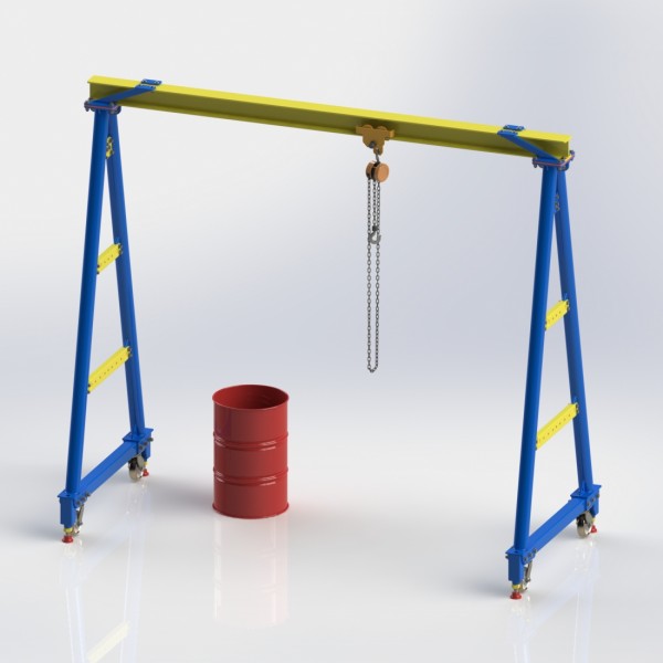 2015年研发简易起重机 the latest patent manufactured simple crane