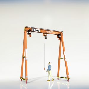 欧式简易门式起重机  European simple gantry crane