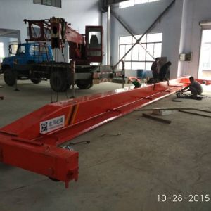 龙辉起重5T单梁起重机安装现场 installation site image of Lonhhui 5t single gi ...