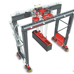 轮胎式集装箱门式起重机(RTG Container Crane)